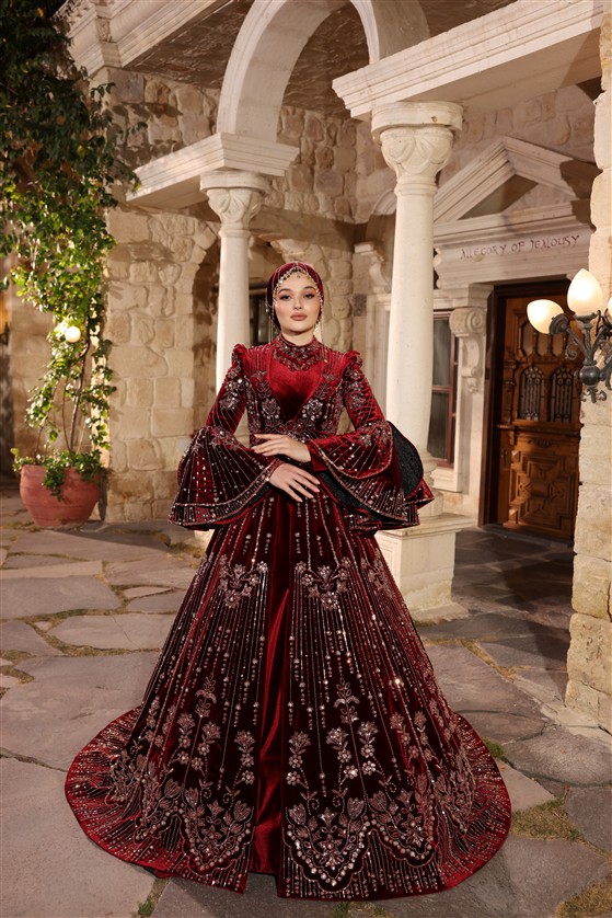 NİSANUR ANKARA Gelinlik Nişanlık Kaftan Abiye Tesettür Gelin Başı Saç Tasarımı & Türban Tasarımı Nisanur Ankara