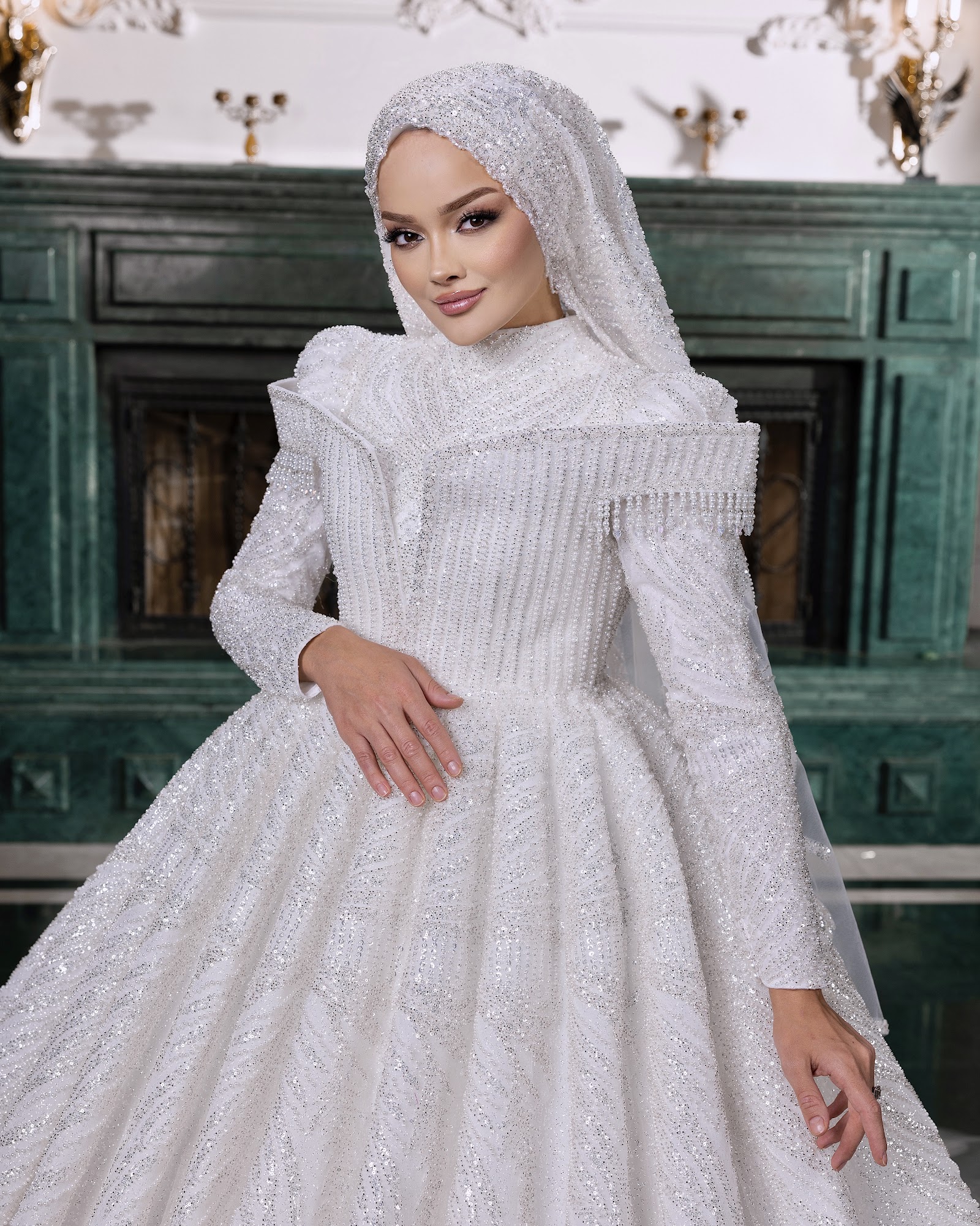 Nisanur Ankara Gelinlik Nişanlık Kaftan Abiye Tesettür Gelin Başı Saç Tasarımı & Türban Tasarımı Nisanur Ankara kır düğünü mekanı — Çankaya